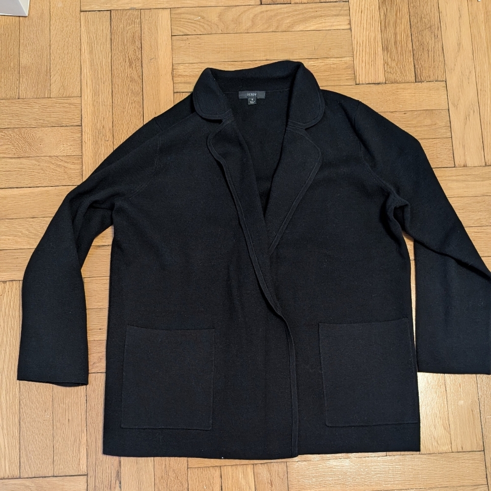 J. Crew Sophie Open Sweater Blazer